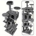 55-Inch Cat Tree Activity Center with Condo