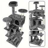 55-Inch Cat Tree Activity Center with Condo