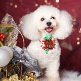 Christmas Dog Bowtie with Bell 50-Pack (Pet Grooming Accessory)