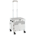 Lightweight Foldable Hand-Push Pet Scooter Cart for Small & Medium Dogs & Cats — Teddy, Corgi & More