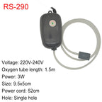 Ultra-Silent Aquarium Air Pump 3W/5W 220V Portable