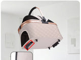 Pet Cart Dog Cat Teddy Baby Cart Outdoor Small Pet Cart Lightweight Foldable Outdoor Travel Stroller Carrier
