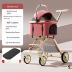One-Click Fold Universal Lightweight Cat & Baby Stroller — 2026 Model