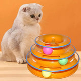 Interactive Exercise Ball — Rolling Game Toy for Indoor Cats