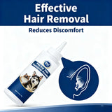 PETCLEAR Painless Ear Hair Removal Powder for Dogs & Cats, 30g