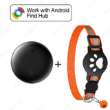 Reflective GPS Cat Collar Tracker with Safety Buckle - Waterproof