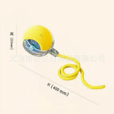 Automatic Chase Ball Toy with Tail Rope — Interactive Play for Bored Indoor Cats