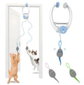 Hanging Door Swing Cat Toy with Sticky Disc