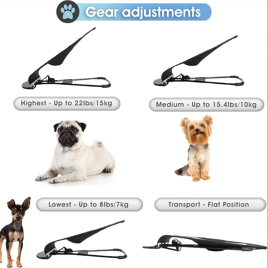 Foldable Rocking Pet Bed with Breathable Mesh Hammock