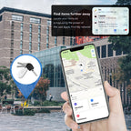Bluetooth Smart Tag GPS Locator for Luggage & Keys - Apple Find My Compatible (iOS)