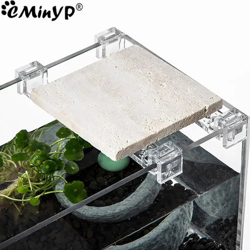 Acrylic Fish Tank Glass Clips (4pcs, 5.5–15mm, Aquarium Lid Support)