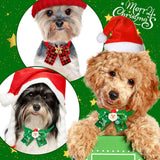 Fashion Christmas Dog Bowtie 50-Pack (Grooming Accessory)