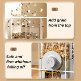 Hanging Pet Water & Food Feeder — Auto-Refill Clip-On Bowl Set