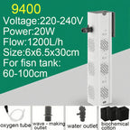 Silent Submersible Aquarium Filter Pump & Wave Maker