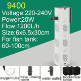 Silent Submersible Aquarium Filter Pump & Wave Maker