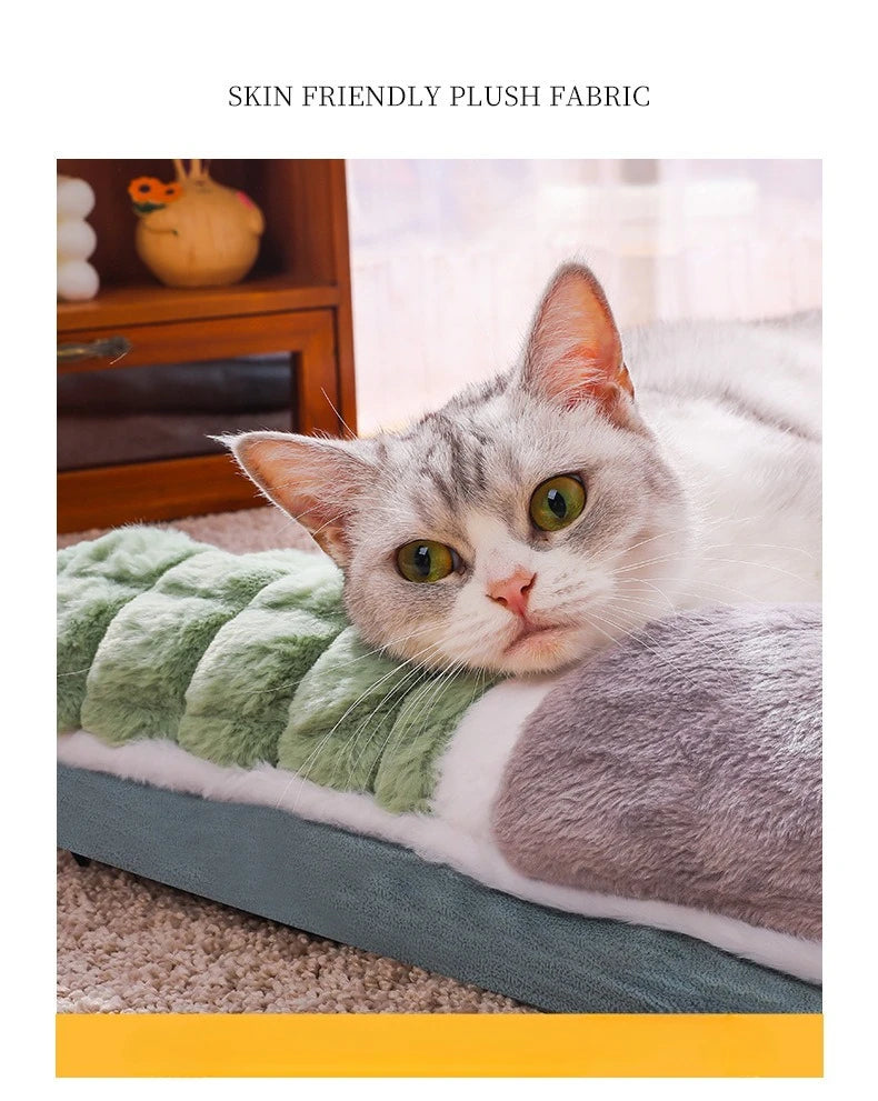 Thickened Pet Sleeping Mat for Cats & Dogs, All-Season