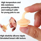 Silicone Feeding Nipples 10-Pack — For Milk, Water & Medicine