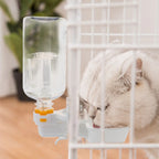 Cage-Mount Pet Water Bottle (No-Drip, Dog & Cat, Easy Install)