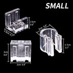 Acrylic Aquarium Pipe Clamp & Filter Hose Fixing Bracket