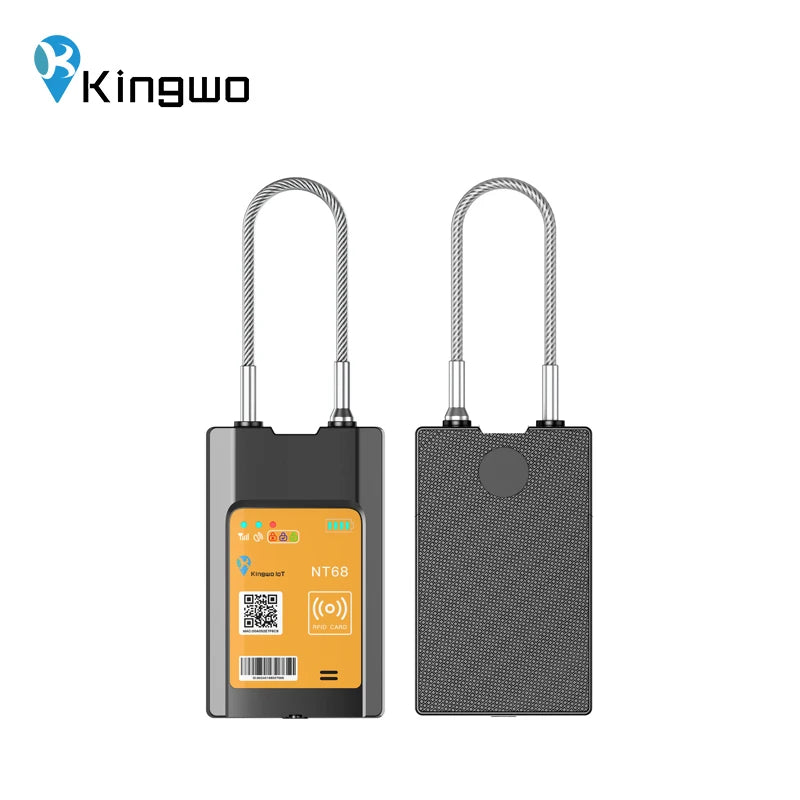 Smart GPS Tracking Padlock with Geofencing for Truck Cargo & Containers