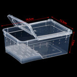 Transparent Vivarium Lid — Ventilated Cover for Reptile Breeding Boxes