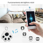 Paw-Shaped Mini Bluetooth GPS Tracker for Pets, Kids, Wallets & Keys