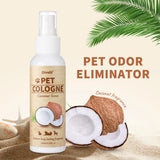 Coconut Scent Dog Deodorizing Spray — Long-Lasting Grooming Cologne, 100ml