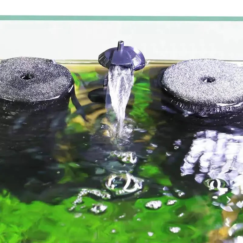 Submersible Aquarium Filter with Bio Media Balls 220V