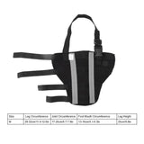 Adjustable Dog Hind Leg Brace (Joint Support, Breathable, XXS to L)