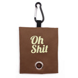 Canvas Dog Poop Bag Dispenser (Waste Bag Holder Set)