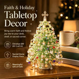 DIY Beaded Christmas Tree Kit (Mini Crystal Desktop Decor)