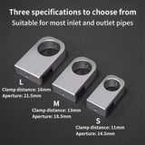 Aluminum Aquarium Water Tube Holder (Portable Pipe Bracket, Fixed Clip)