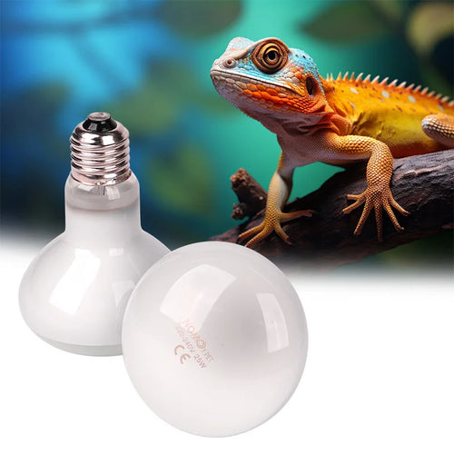 UVA+UVB Reptile Daylight Heat Bulb — Calcium-Boosting Light, 25W-100W