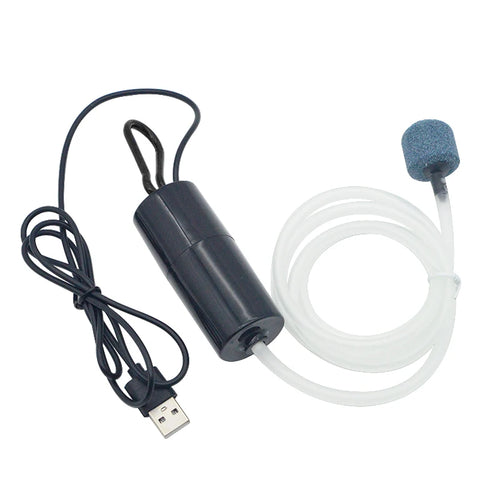 Mini USB Aquarium Air Pump 5V 1W Ultra-Silent 4 Colors