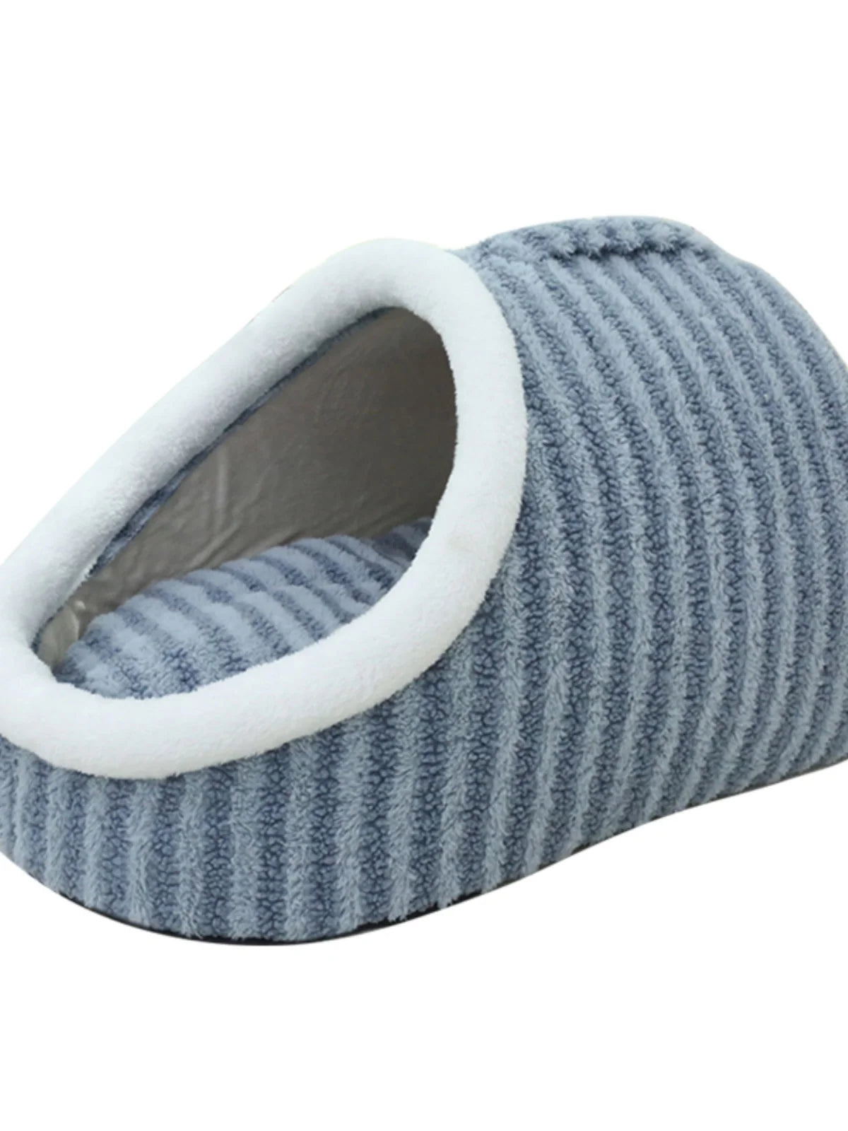 Portable Cartoon Striped Pet Bed, All-Season