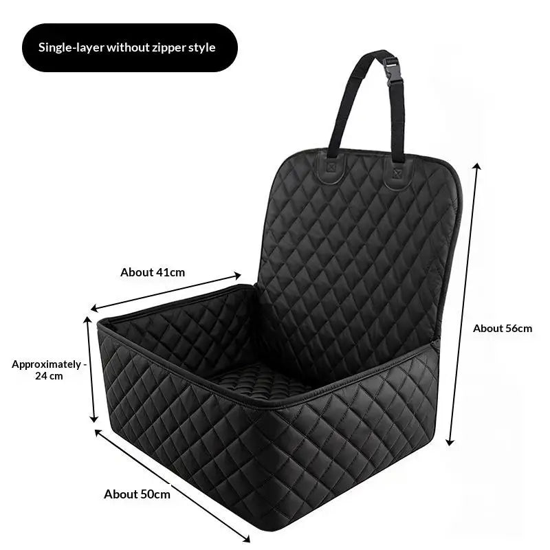 Waterproof Pet Car Seat Cover (Large, Non-Slip, Dog & Cat)