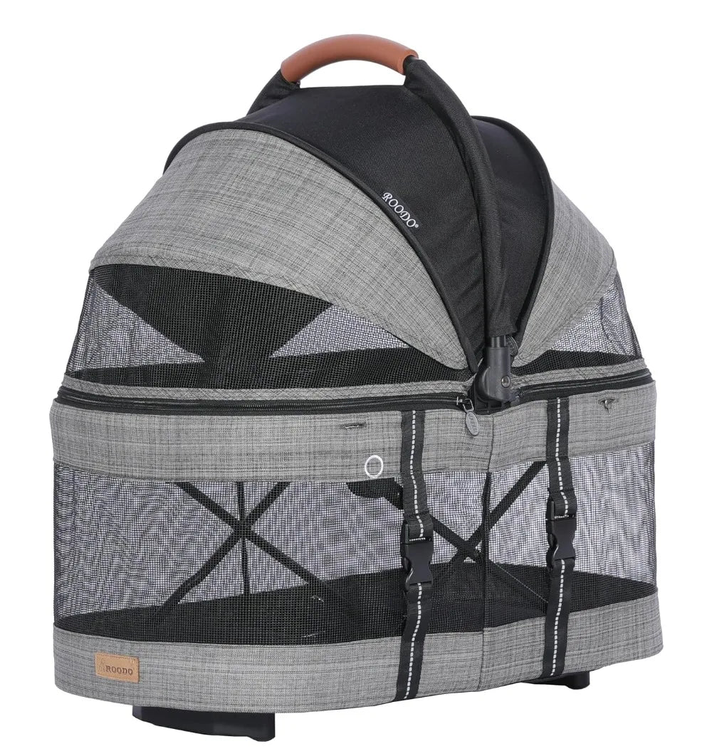 3-in-1 All-Terrain Dog & Cat Stroller with Detachable Carrier up to 35 lbs