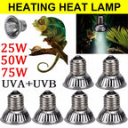 UVA+UVB Full Spectrum Reptile Basking Bulb — 25W-75W Sunlamp