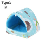 Cozy Small Pet Sleeping Bed — Warm Flannel Nest for Hamsters & Rabbits