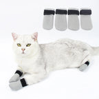 Anti-Scratch Paw Cover Booties — Protective Shoe Covers for Grooming & Baths