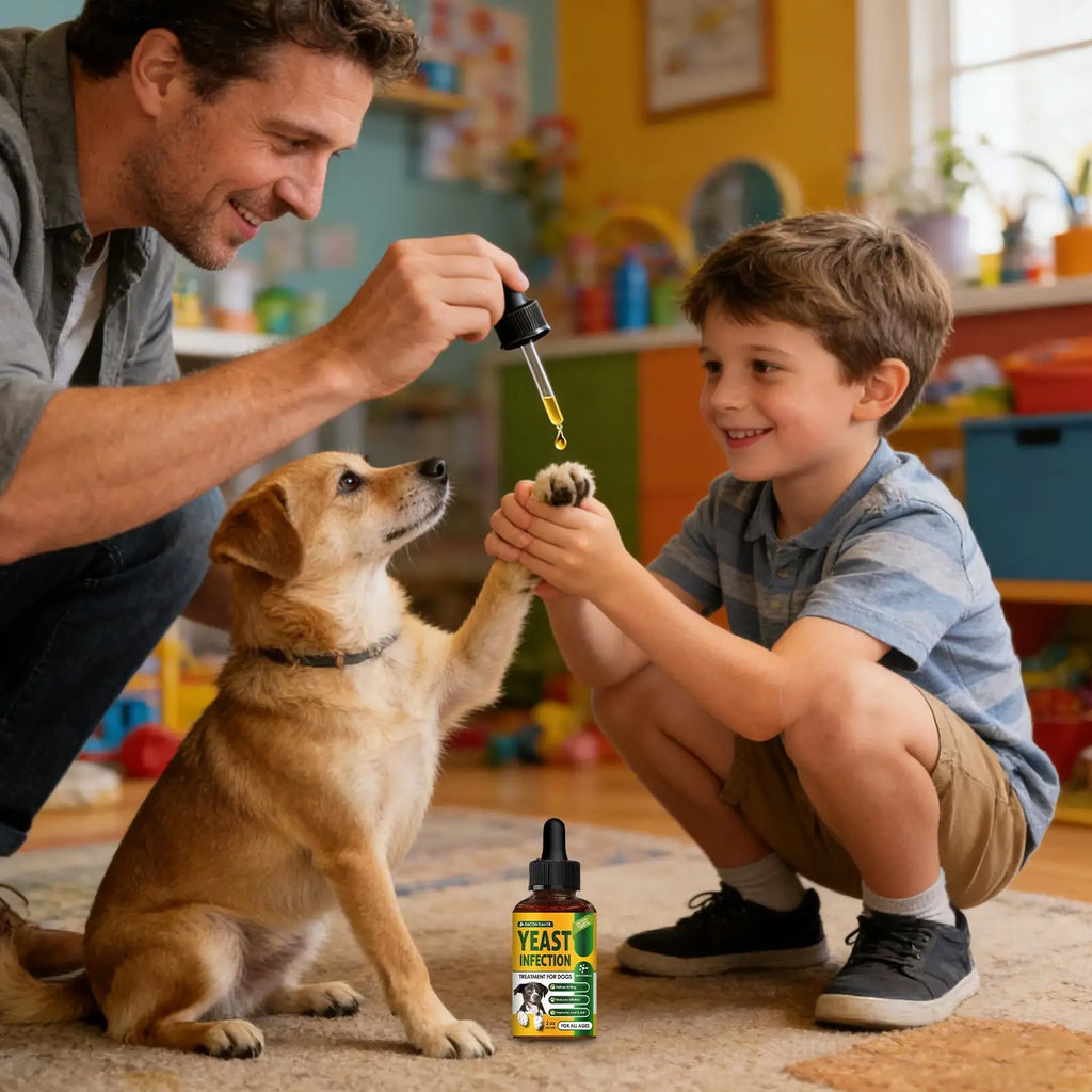 Natural Dog Itch Relief Oil — Soothing Drops for Dry, Irritated Skin, 60ml