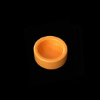 Ceramic Anti-Escape Feeder Bowl — Round & Fan-Shaped Dish for Lizards & Bearded Dragons
