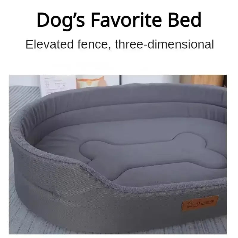 Plush Sofa Pet Bed