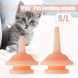 Silicone Feeding Nipples (10-Pack) — For Newborn Kittens, Puppies & Small Animals