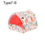 Small Animal Sleeping Nest — Warm Cotton Bed for Hamsters & Rabbits