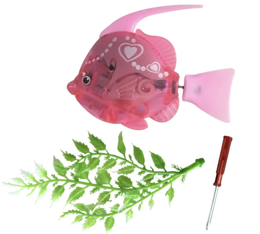 Portable Cat Pool Water Toy with Fish — Interactive Splash Toy for Indoor Cats