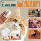 Disposable Pet Eye & Ear Wipes — Gentle Stain Remover, 60-Pack