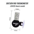 Digital Reptile Hygrometer & Thermometer — Terrarium Habitat Monitor