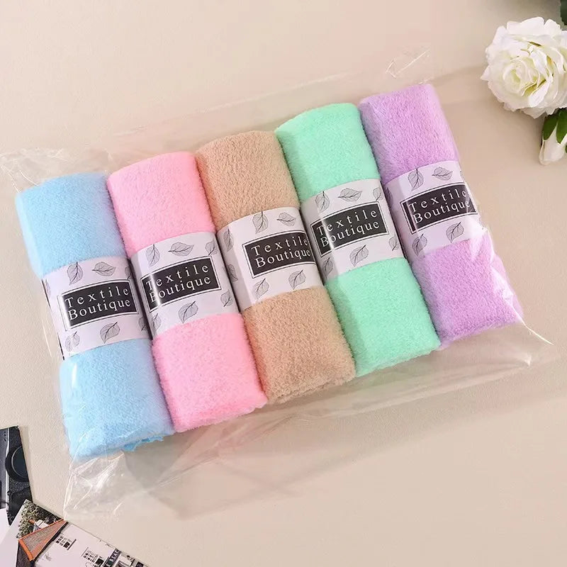 Cotton Pet Towel — Soft Absorbent Bath & Face Towel for Dogs & Cats