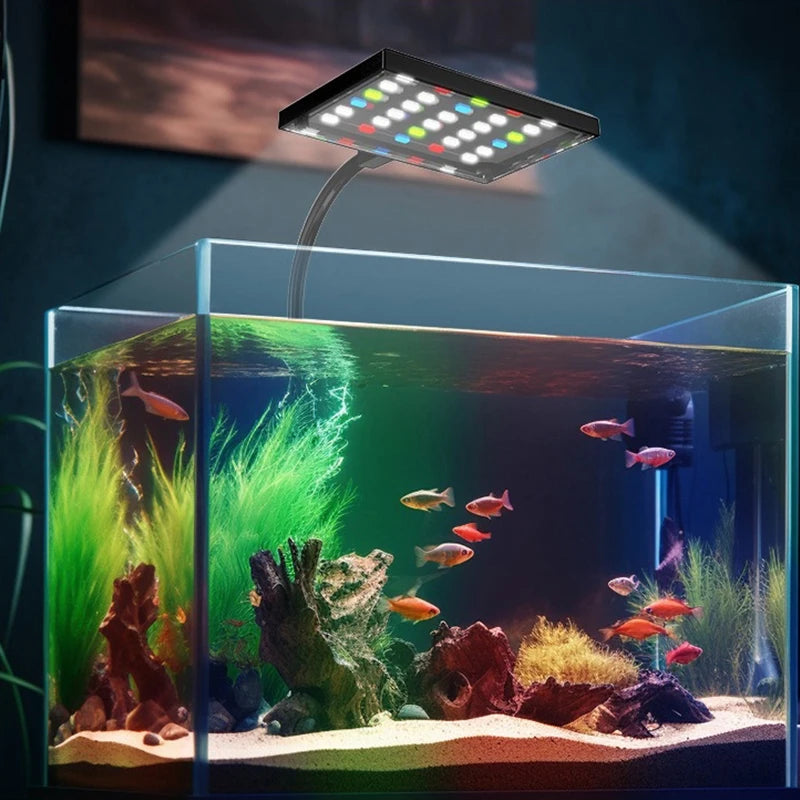 USB Full Spectrum Aquarium LED Grow Light (Aquatic Plants, Clip-On)